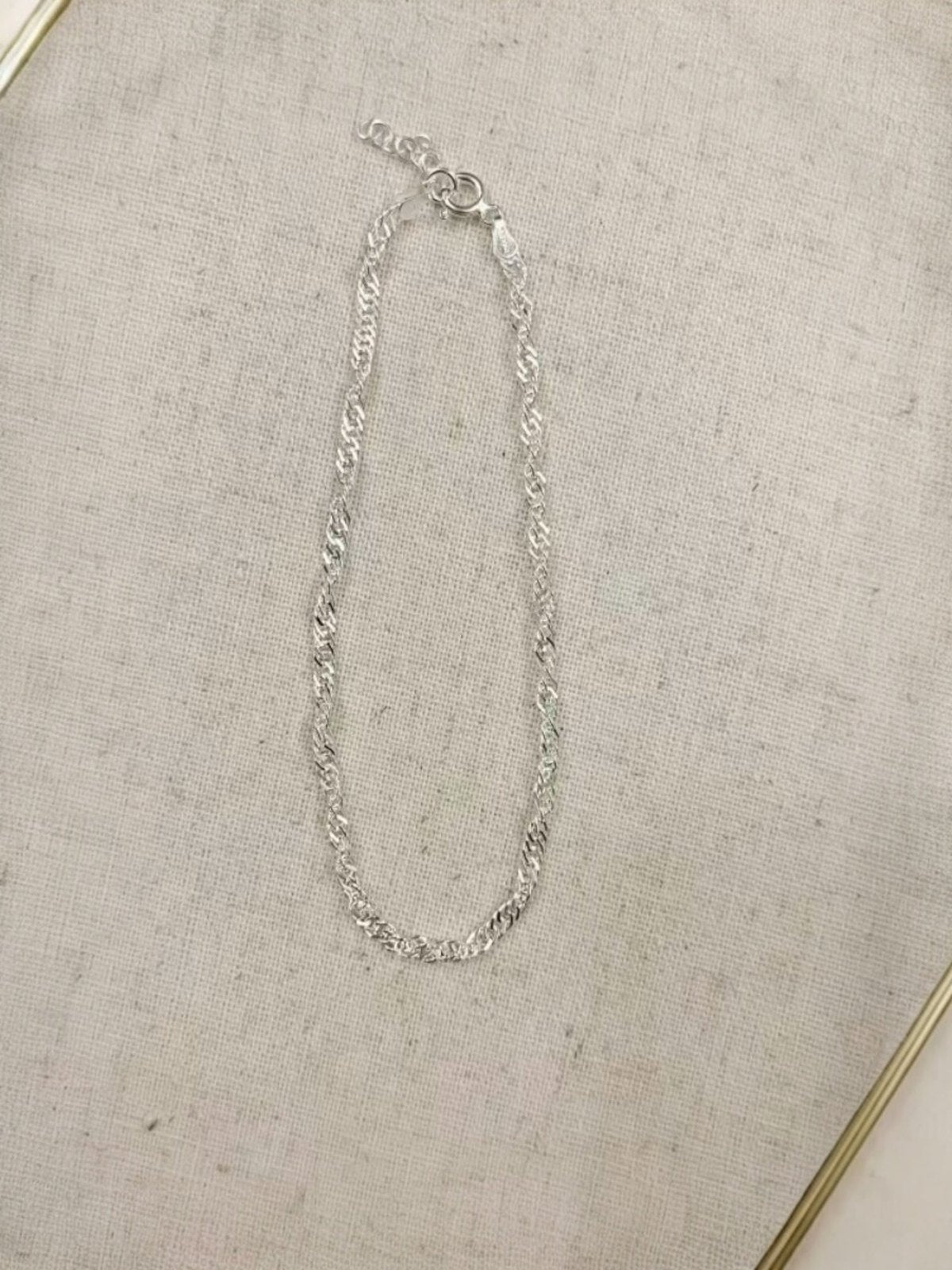 Lexis - Signapore Link Anklet