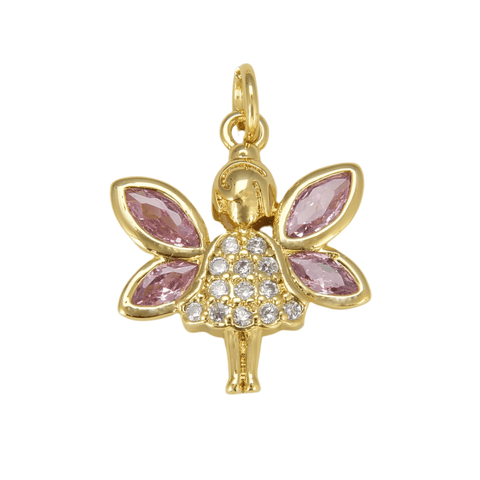 Fairy Cubic Zirconia Charm