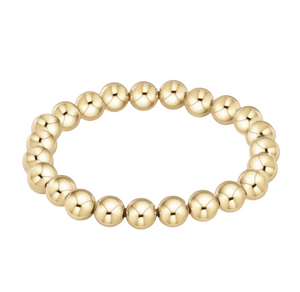 Bella Signature 8mm Gold Beaded Bracelet