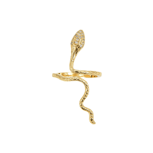 Shesha - Adjustable Snake Ring