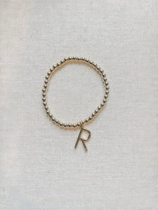 Bella Signature Bracelet with Letter Charm