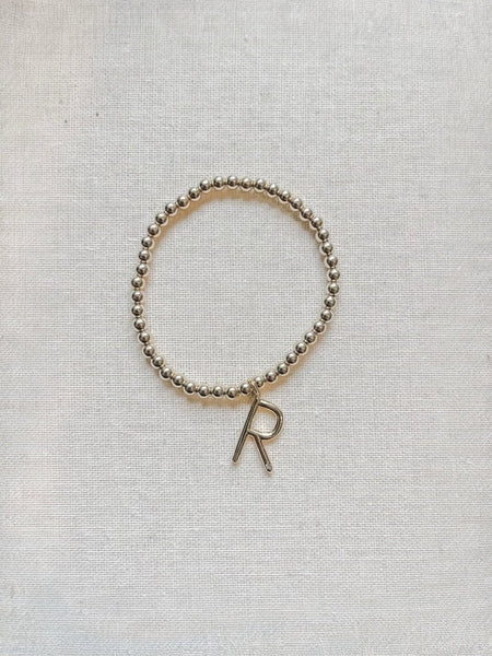 Bella Signature Bracelet with Letter Charm