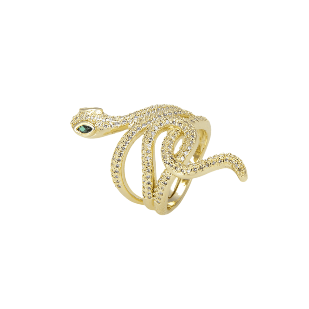 Sarpa- Adjustable Serpent Ring