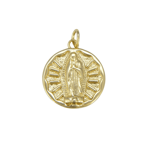 Virgin Mary Medallion Pendant