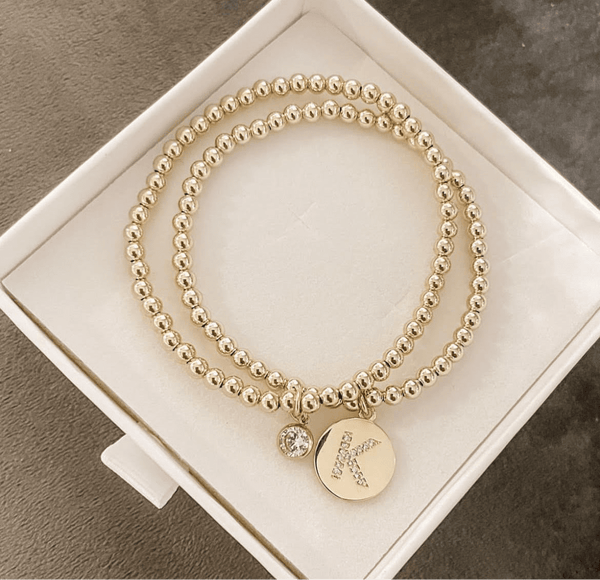 Bella Signature Bracelet with Cubic Zirconia Dangling Charm