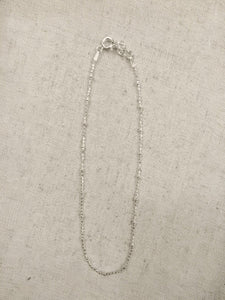 Deanna - Diamond Cut & 2mm ball anklet