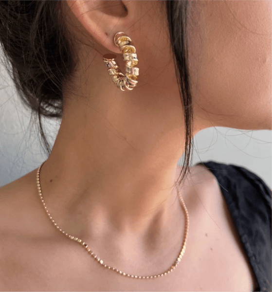 Charlotte C-Hoop Earrings