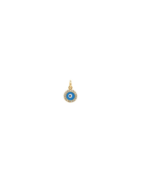 Evil Eye with Cubic Zirconia Charm