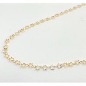 14k Gold Filled Dainty Star Bracelet or Necklace