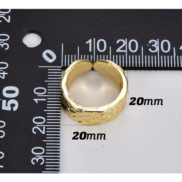 18K Gold Filled Diamond Ring