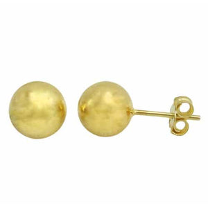 Gold plated ball studs